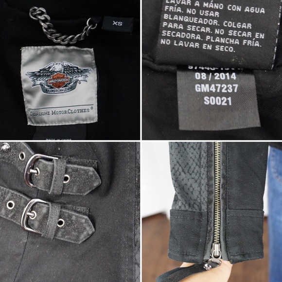 **SOLD** Harley Davidson | Moto Jacket - Picture 8 of 8